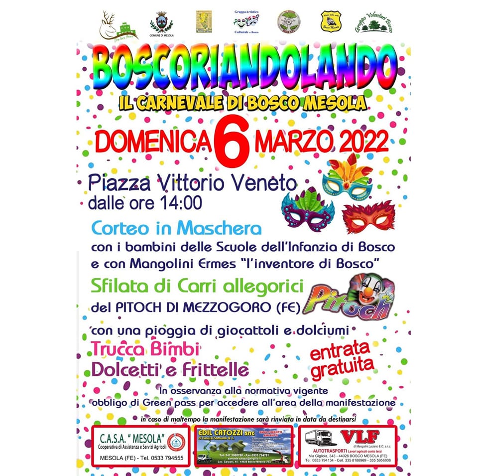 "BOSCORIANDOLANDO" - Edizione 2022