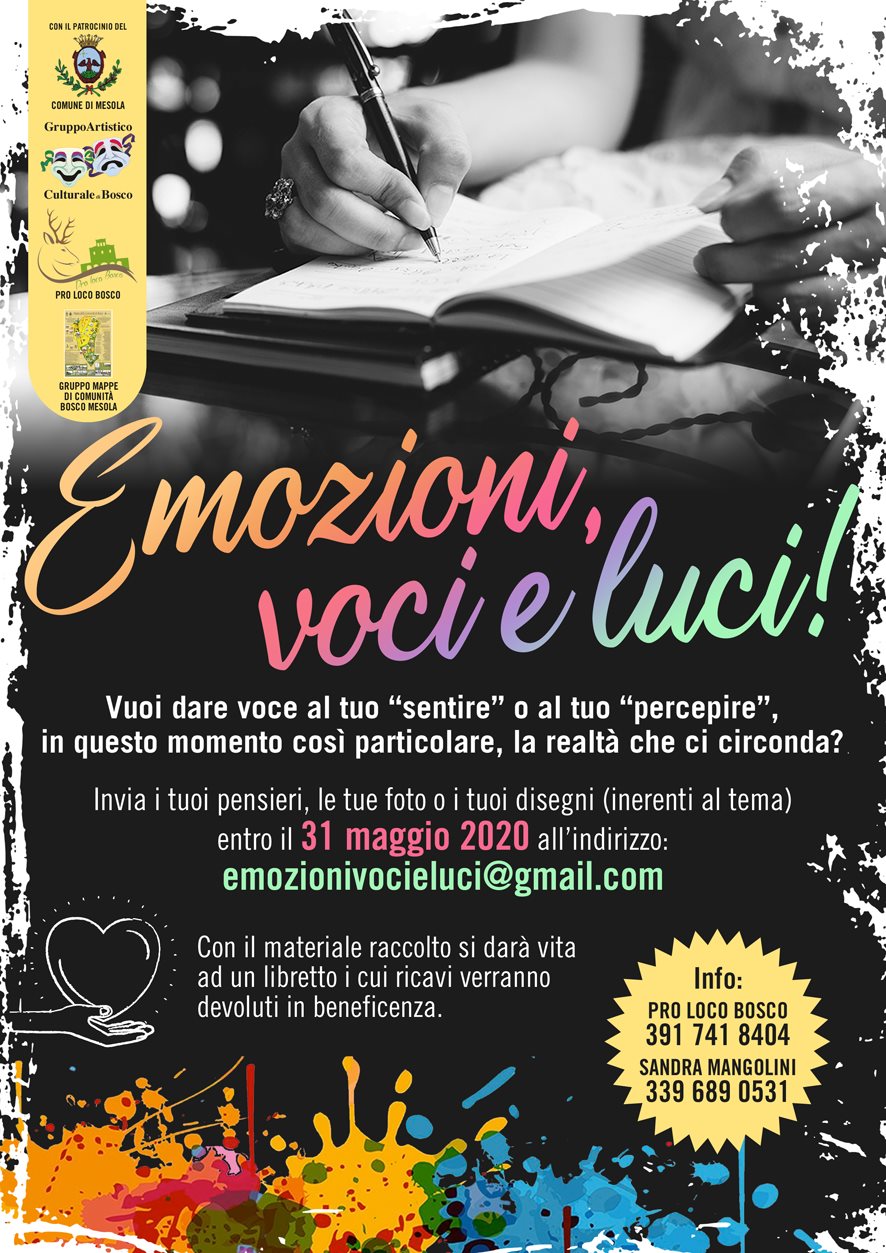 Progetto: "Emozioni, voci e luci"